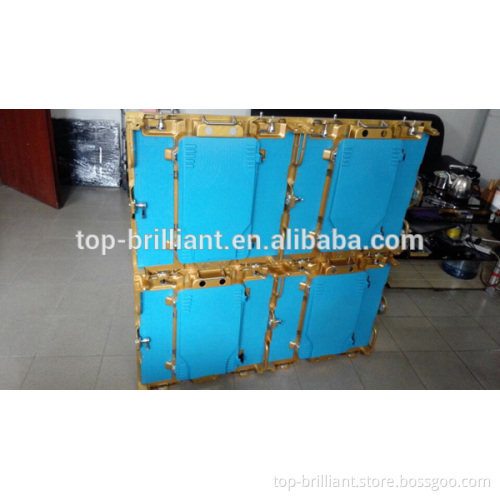 aluminium magnesium alloy cabinet led screen display/led panel/led video wall